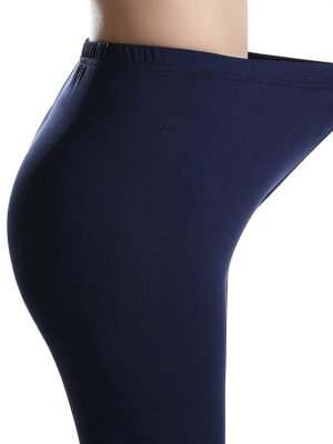 Active High Waist Plain Full Length Sweatpants - Image 15