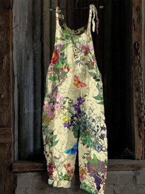 Active Loose Fit Solid Colour Strap Overall - Image 6