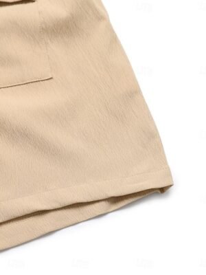 Active Regular Solid V Neck Sleeveless Romper - Image 11