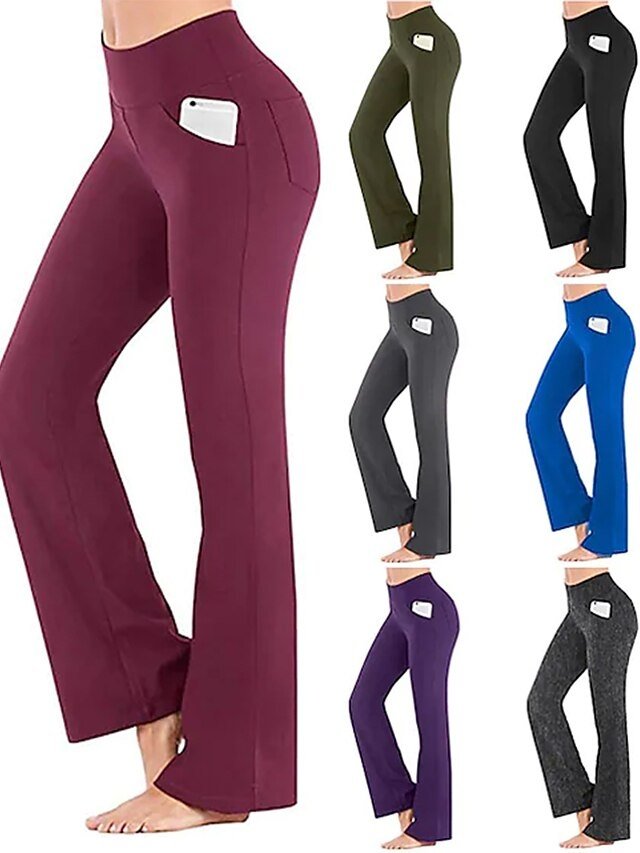 Activewear Bootcut High Waist Yoga Pants - Image 2