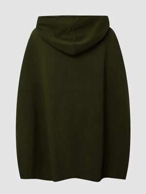 Artistic Oversize Plain Hoodie Sleeveless Cloak - Image 8