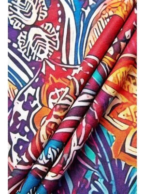 Bohemian Regular Fit Paisley V-Neck Sleeveless Camisole - Image 16