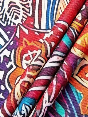 Bohemian Regular Fit Paisley V-Neck Sleeveless Camisole - Image 7