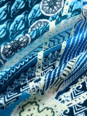 Boho Regular Fit Geometric Halter Sleeveless Mini Dress - Image 8