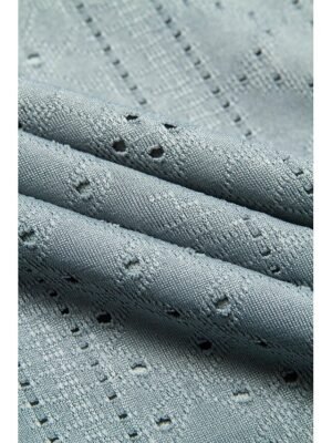 Boho Regular Fit Plain Split Neck Sleeveless Midi Dress - Image 10