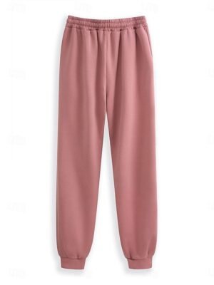 Casual Cozy Phrase Print Hooded Long Sleeve Loungewear Set - Image 10