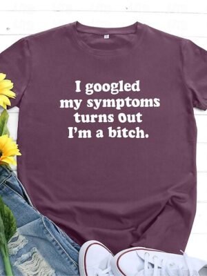 Casual Loose Printed Crew Neck Short Sleeve T-Shirt - Image 1