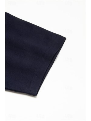 Casual Loose Printed Crew Neck Short Sleeve T-Shirt - Image 15