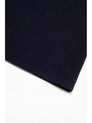 Casual Loose Printed Crew Neck Short Sleeve T-Shirt - Image 16