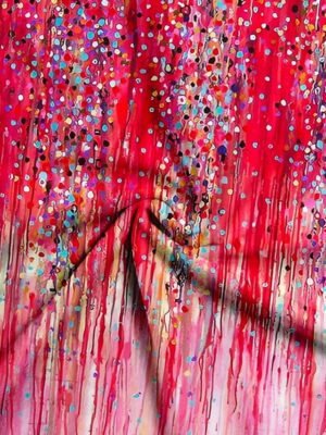 Casual Regular Basic Print V Neck Sleeveless Tank Top - Image 7