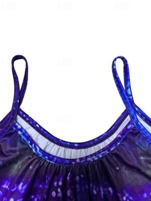 Casual Regular Fit Colour Block V Neck Sleeveless Short Romper - Image 11