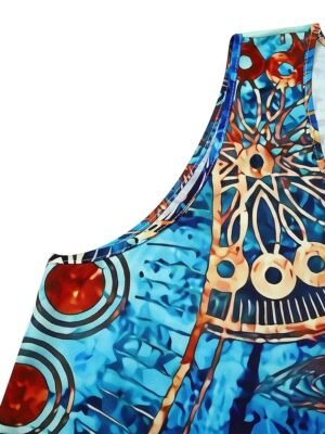 Casual Regular Fit Floral Crew Neck Short Sleeve Maxi Dress - Image 7