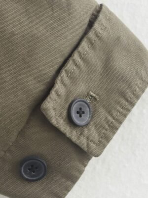 Casual Regular Fit Patchwork Turndown Long Sleeve Jacket - Image 11