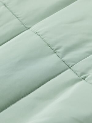 Casual Regular Fit Plain Hoodie Long Sleeve Winter Puffer Jacket - Image 12