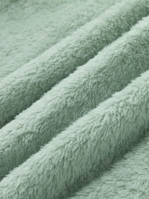 Casual Regular Fit Plain Hoodie Long Sleeve Winter Puffer Jacket - Image 6