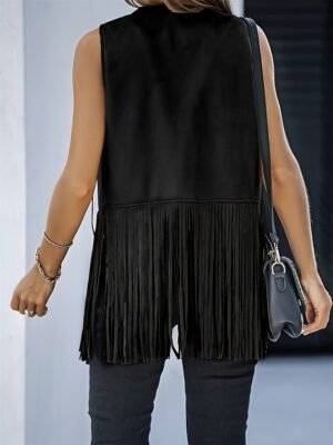 Casual Regular Fit Plain V Neck Sleeveless Vest - Image 12