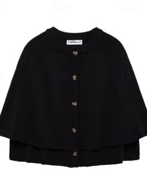 Casual Regular Fit Pure Colour Crew Neck Long Sleeve Knit Top - Image 10