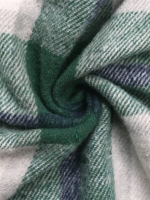 Casual Regular Fit Stripes and Plaid Round Neck Long Sleeve Short Coat - Image 3