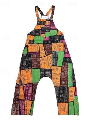 Casual Regular Floral U Neck Sleeveless Jumpsuit - Image 6