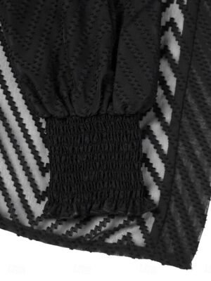 Casual Regular Plain Open Long Sleeve Oversized Coat - Image 21