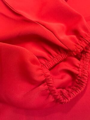 Casual Regular Plain V Neck 3/4 Sleeve Shirt Blouse - Image 7