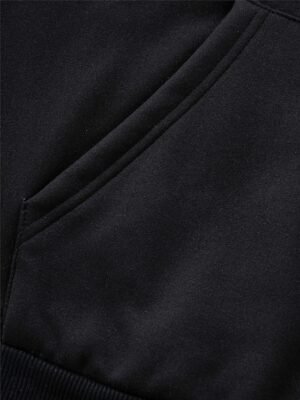 Casual Relaxed Heart Print Round Neck Long Sleeve Hoodie - Image 15