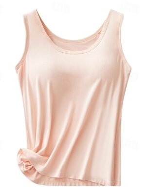 Casual Seamless Scoop Neck Sleeveless Stretch Multi-Pack Tank Tops - Image 11