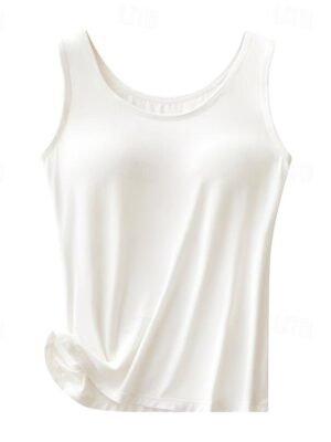 Casual Seamless Scoop Neck Sleeveless Stretch Multi-Pack Tank Tops - Image 9