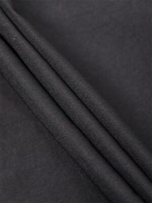 Casual Shift Pure Colour Shirt Collar Long Sleeve Midi Dress - Image 6