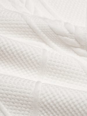 Casual Textured Crew Neck Raglan Sleeve Bomber Jacket - Image 15