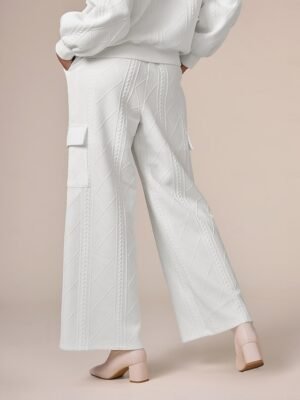 Casual Textured Crew Neck Raglan Sleeve Bomber Jacket - Image 20