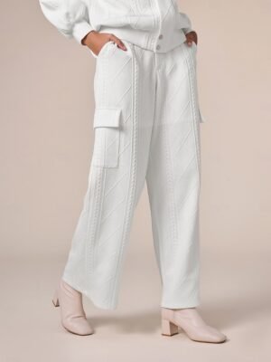 Casual Textured Crew Neck Raglan Sleeve Bomber Jacket - Image 21