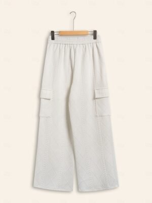 Casual Textured Crew Neck Raglan Sleeve Bomber Jacket - Image 24