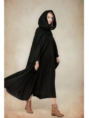 Chic Loose Solid Sleeveless Long Layered Coat - Image 5