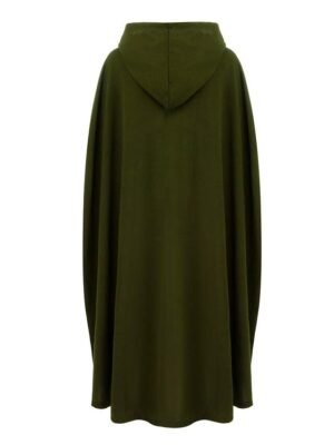 Chic Loose Solid Sleeveless Long Layered Coat - Image 8