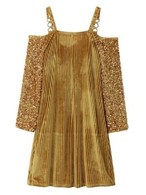 Cocktail Fitted Sequin V Neck Long Sleeve Mini Dress - Image 8