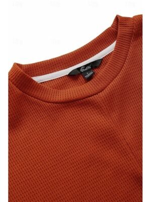 Elegant Regular Solid Colour V Neck Half Sleeve Knit Top - Image 20