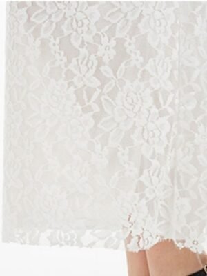 Elegant Vintage High Waist Lace Floral Maxi Skirt - Image 28