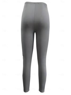 Fashion Regular Fit Graphic High Waist Long Leggings - Image 8