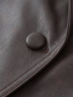 Fashion Regular Fit Plain Turndown Long Sleeve Jacket - Image 9