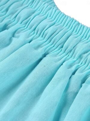 Fashion Regular Wide Leg Plain High Waist Full Length Chinos - Image 11