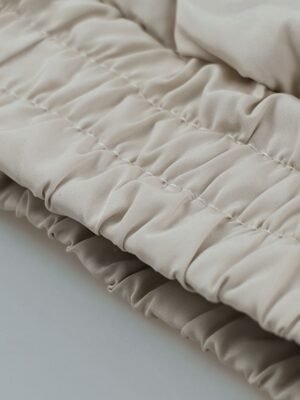 Modern Casual Plain Turtleneck Sleeveless Regular Blouse - Image 9