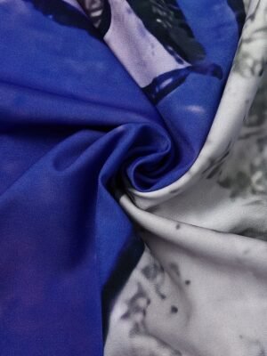 Modern Regular Fit Colour Block Crew Neck Sleeveless Maxi Dress - Image 11