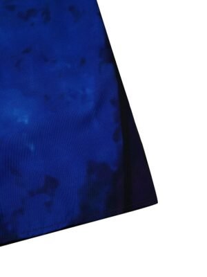 Modern Regular Fit Colour Block Crew Neck Sleeveless Maxi Dress - Image 13