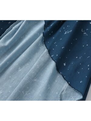 Modern Regular Fit Plain V Neck Sleeveless Midi Dress - Image 8