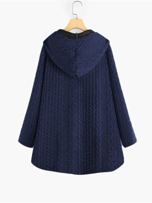 Outdoor Casual Hooded Long Sleeve Winter Parka - Image 10