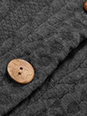 Outdoor Casual Hooded Long Sleeve Winter Parka - Image 4