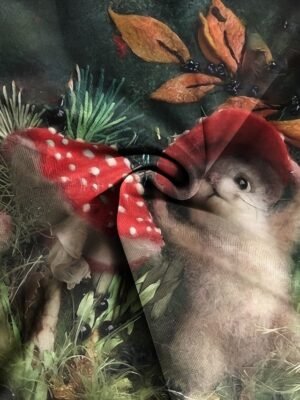 Street Casual Plus Size Animal Graphic Round Neck Long Sleeve Sweatshirt - Image 2