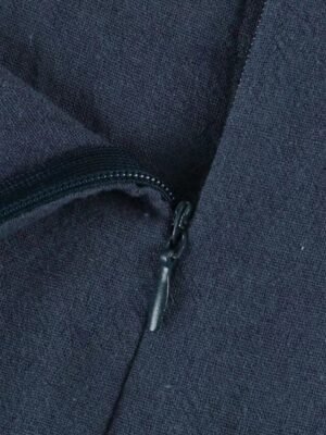 Streetwear Regular Fit Solid Colour Square Neck Short Sleeve Jumpsuit - Image 5