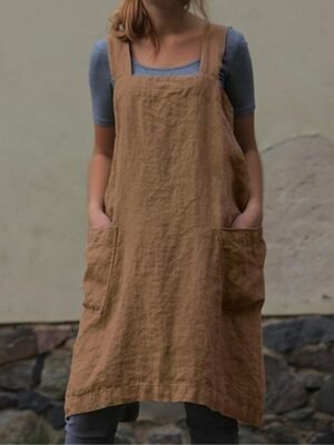 Streetwear Regular Fit Solid Sleeveless Square Neck Jumpsuit - Image 8